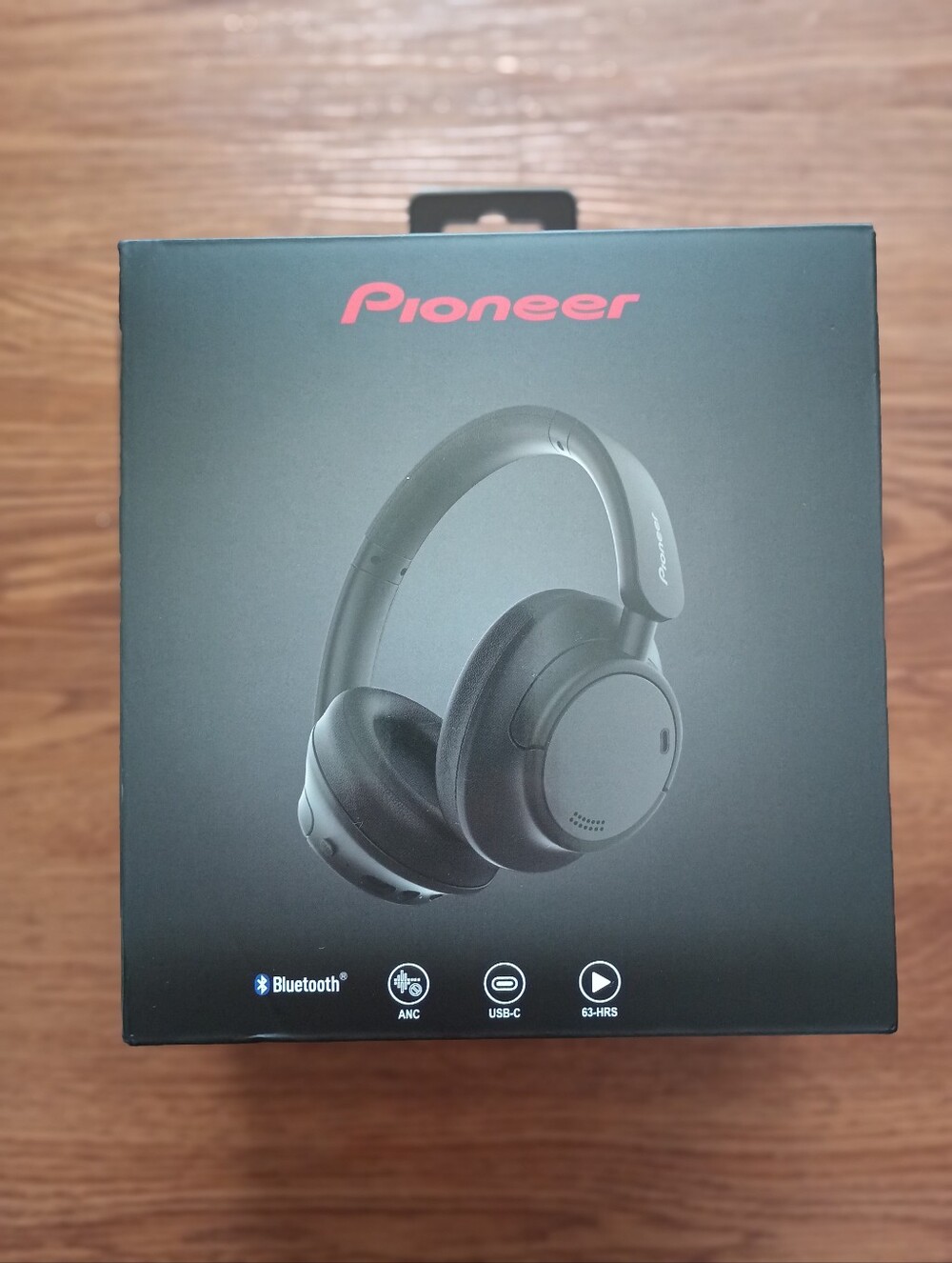 PIONEER Black Over‑Ear Wireless Headphones